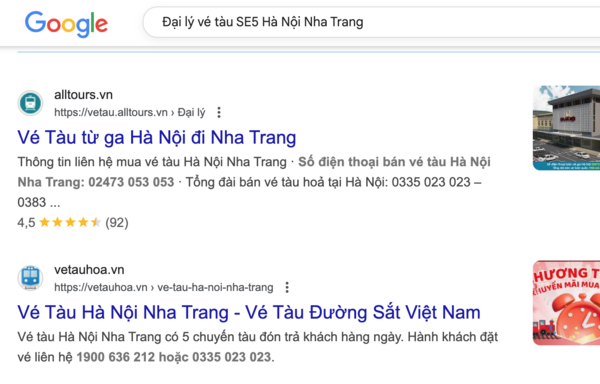 Tìm tên và thông tin, số điện thoại đại lý uy tín bán Jun888 cá cược hấp dẫn SE5 Hà Nội Nha Trang trên Google