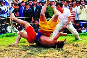 Theo người dân làng Liễu Đôi quan niệm, là một người đàn ông phải biết đấu võ