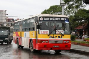 Xe buýt ở Bắc Giang